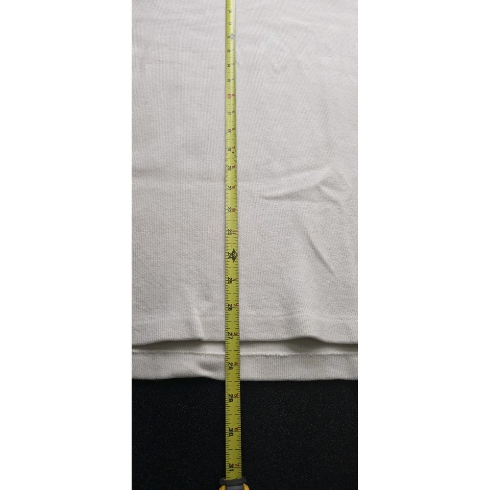 Polo Ralph Lauren Men XL Beige Cotton Knit 1/4 Zip Mock Neck Sweater Pullover - Picture 5 of 6